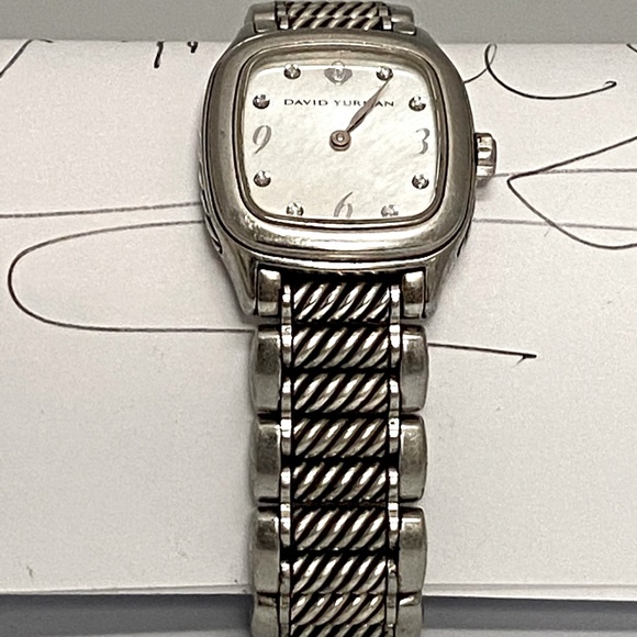 David Yurman Thoroughbred Watch with Diamonds - Picture 9 of 14